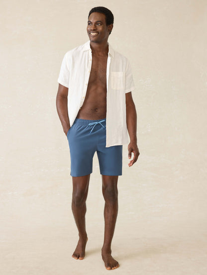 Shorelite Lined Trunk (7") - Offshore Storm