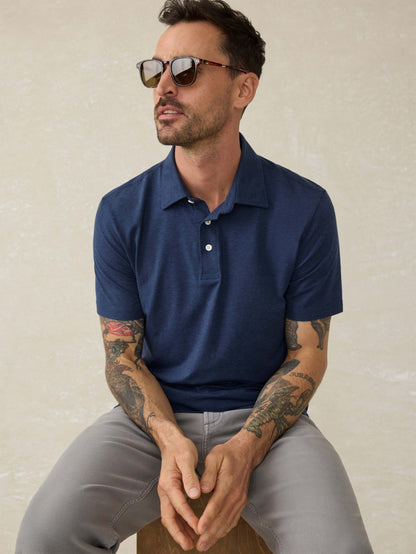 Short-Sleeve Movement™ Polo Shirt - Great Falls Heather