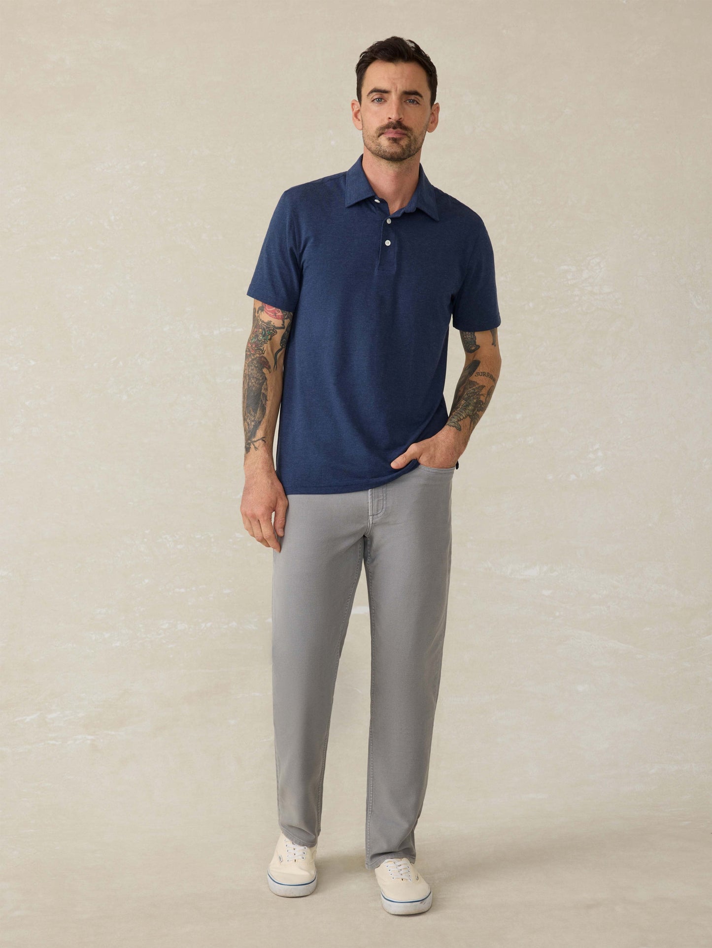 Short-Sleeve Movement™ Polo Shirt - Great Falls Heather