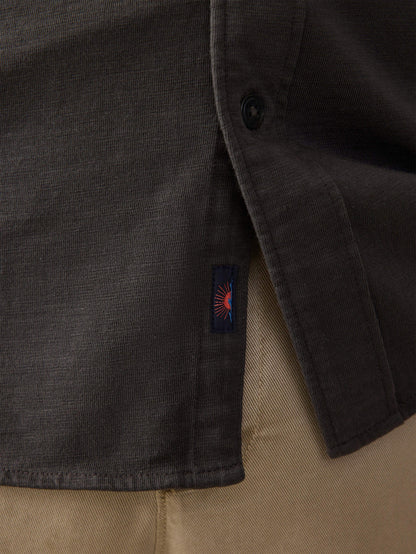 Sunwashed Knit Shirt - Washed Black