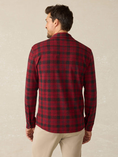Legend™ Sweater Shirt - Cherry Creek Plaid