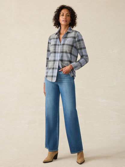 Legend™ Sweater Shirt - True North Plaid