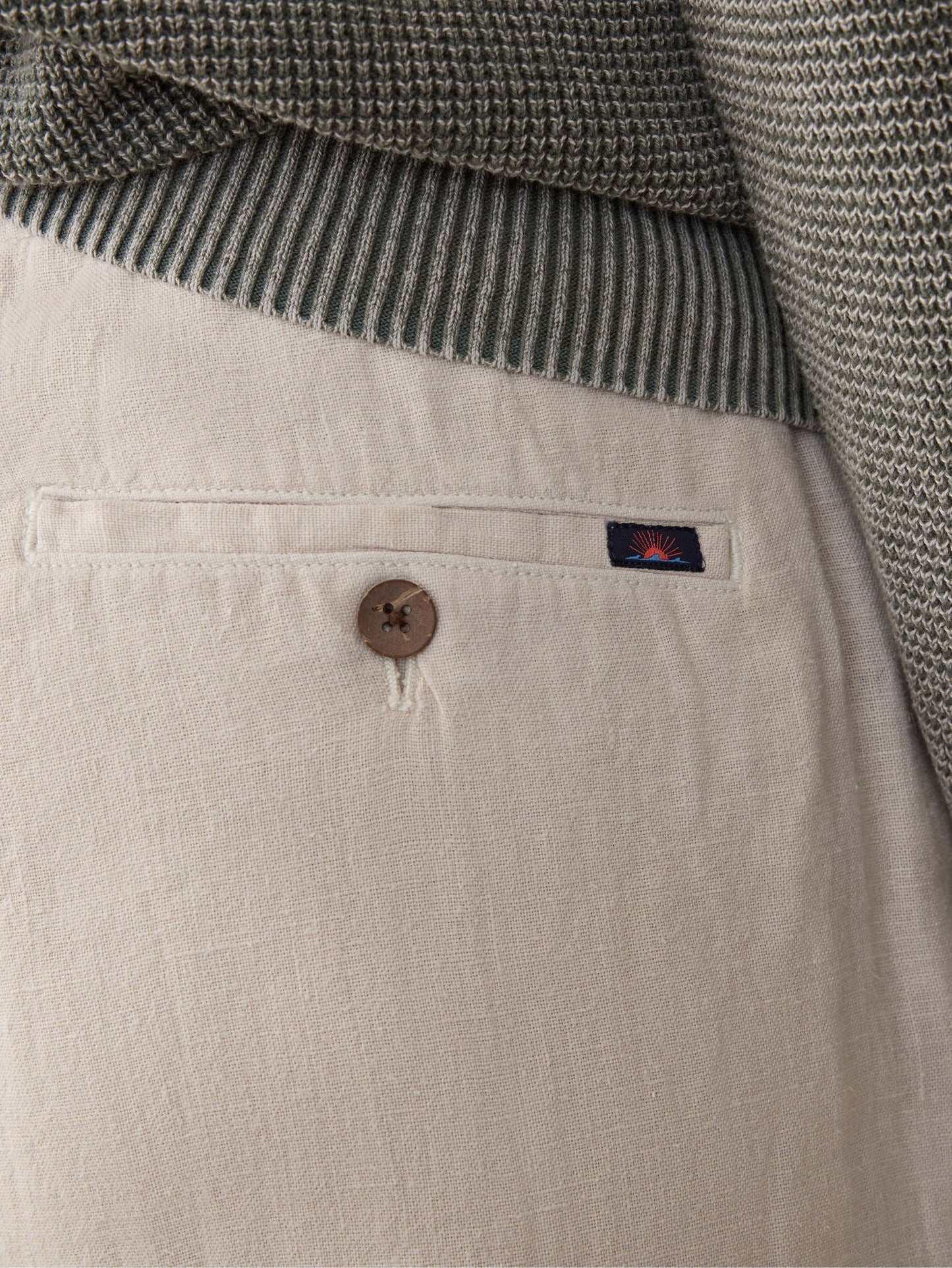 Linen Drawstring Pant - Weathered Sand