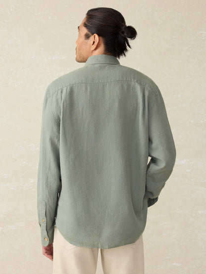 Laguna Linen Shirt - Fairfield Dobby