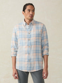 Coral River Plaid