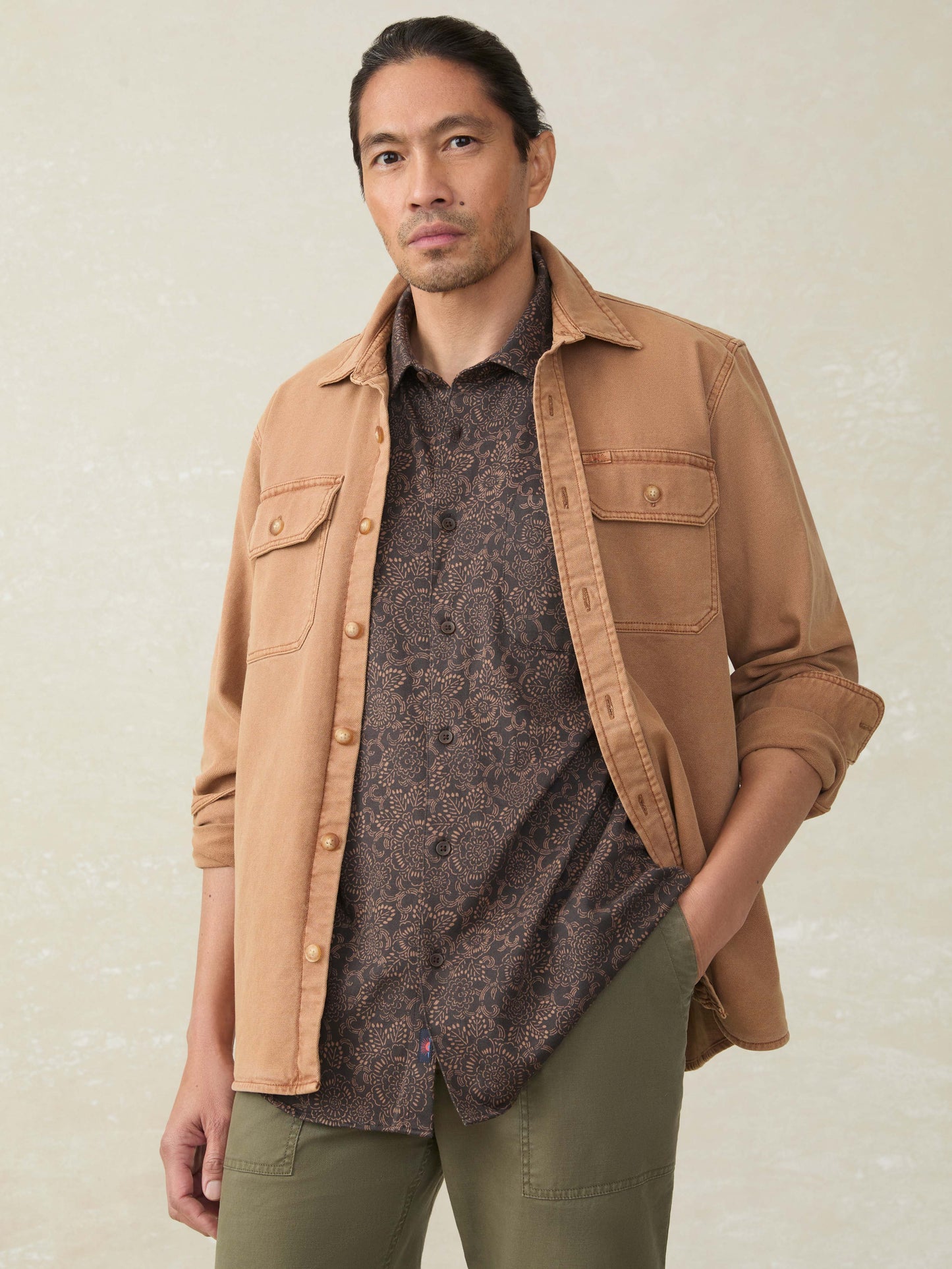 Short-Sleeve Hermosa Shirt - Citrus Blossom