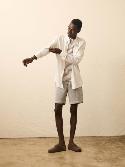 Coastline Knit Shirt - White Wall