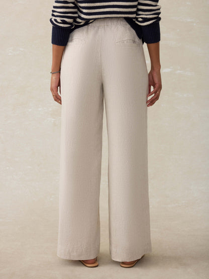 Sun Strider Linen Pant - Flax
