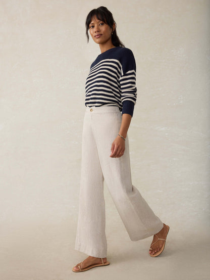 Sun Strider Linen Pant - Flax