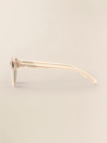 Norris Sunglasses - Peach Crystal