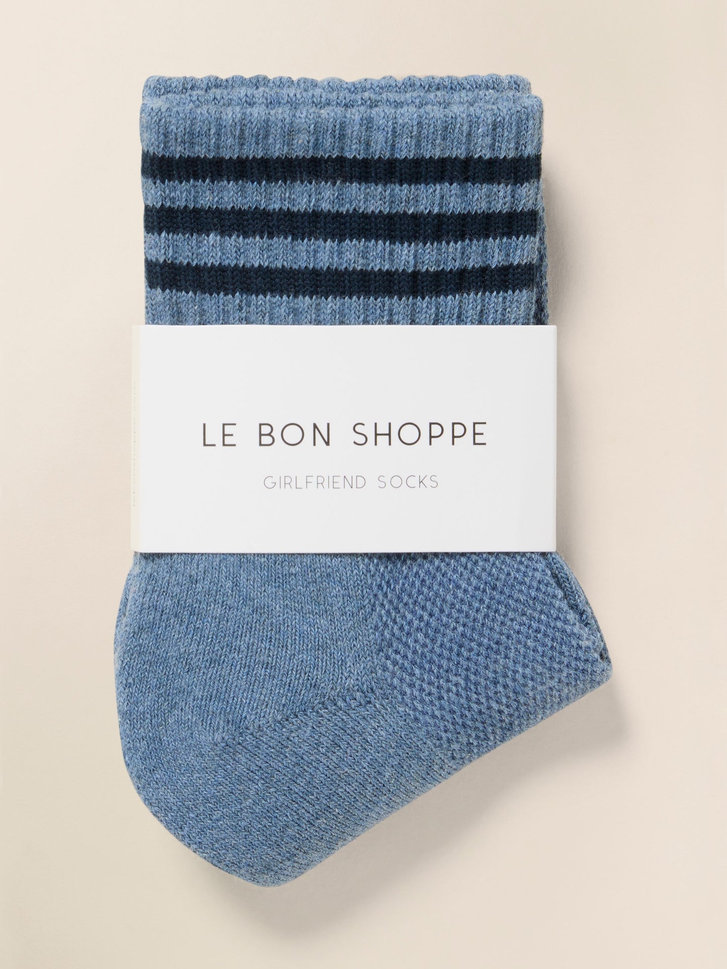 Le Bon Shoppe Girlfriend Socks - Indigo