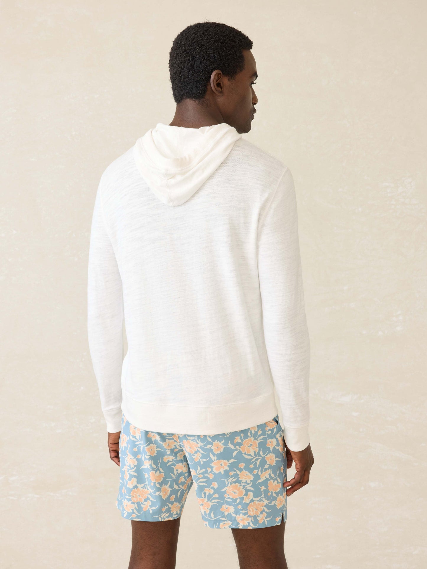 Sunwashed Midweight Organic Hoodie - White
