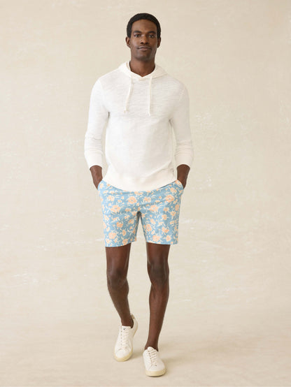 Sunwashed Midweight Organic Hoodie - White