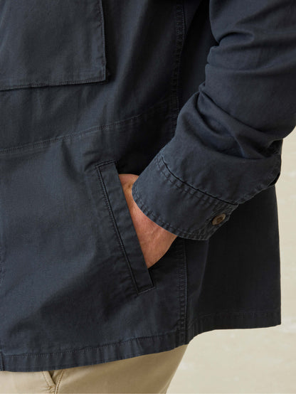 Commander Shirt Jacket - Washed Charcoal