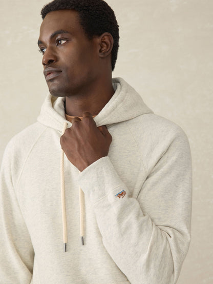 High Standard Fleece Hoodie - Antique Ivory Heather