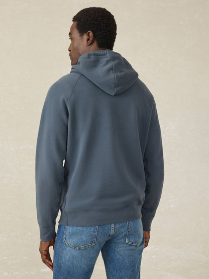 High Standard Fleece Hoodie - Blue Nights