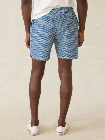 Shorelite Lined Trunk (7") - Fishscale