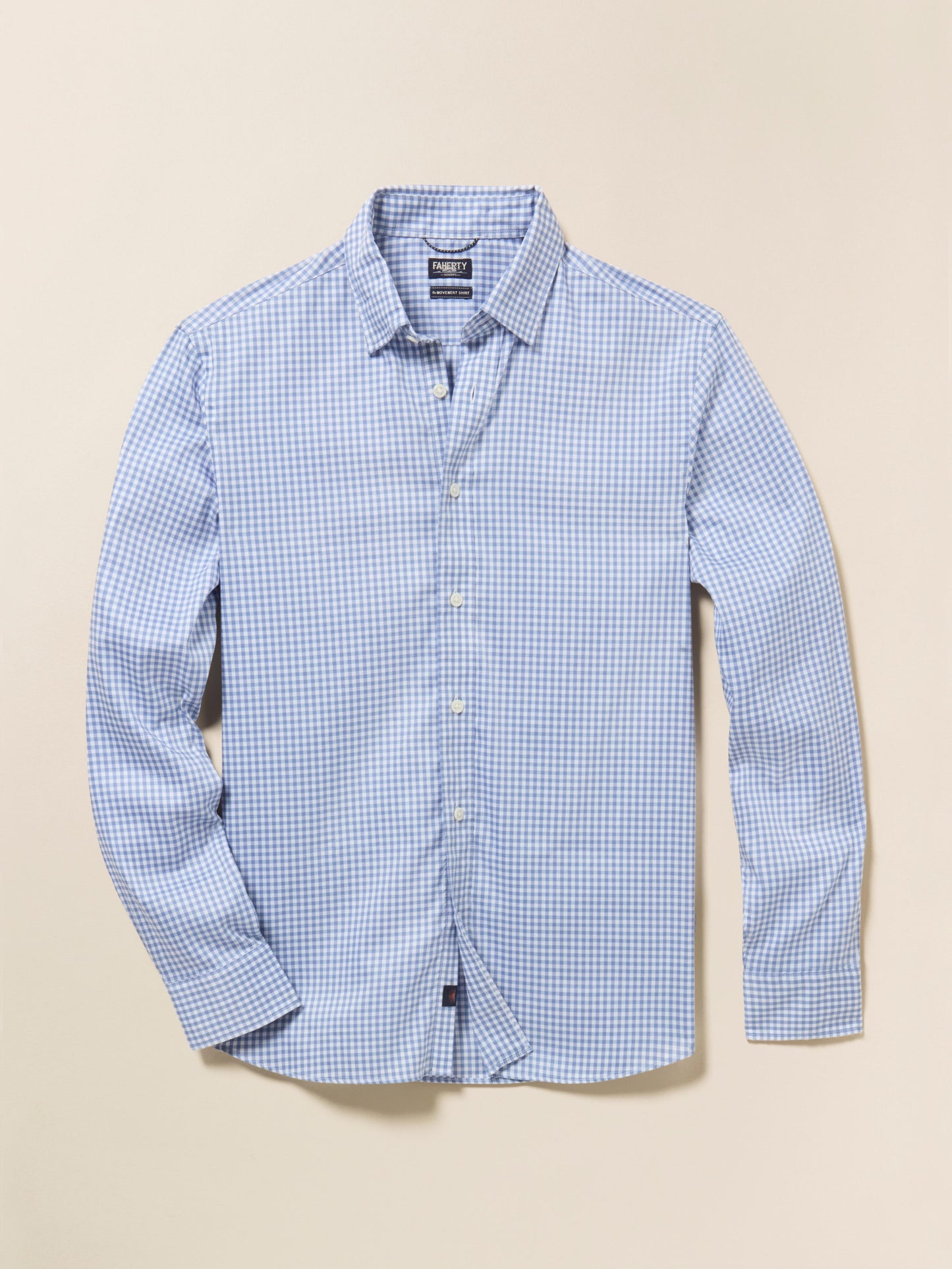Movement™ Shirt (Tall) - Light Blue Gingham