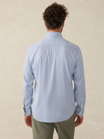 Movement™ Shirt (Tall) - Light Blue Gingham