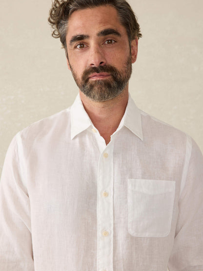 Laguna Linen Shirt - White
