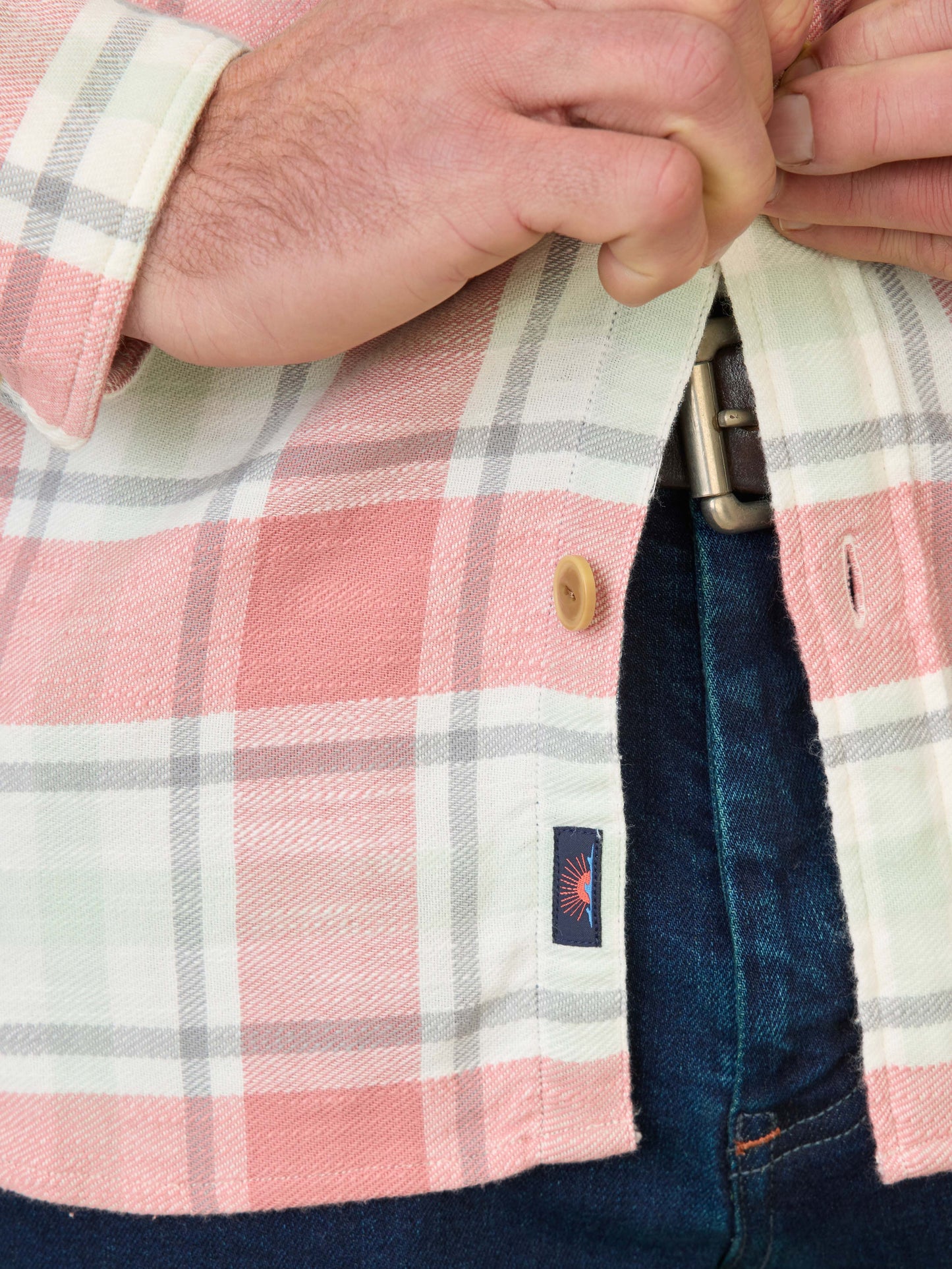 Mill Creek Overshirt - Red Cliff Plaid