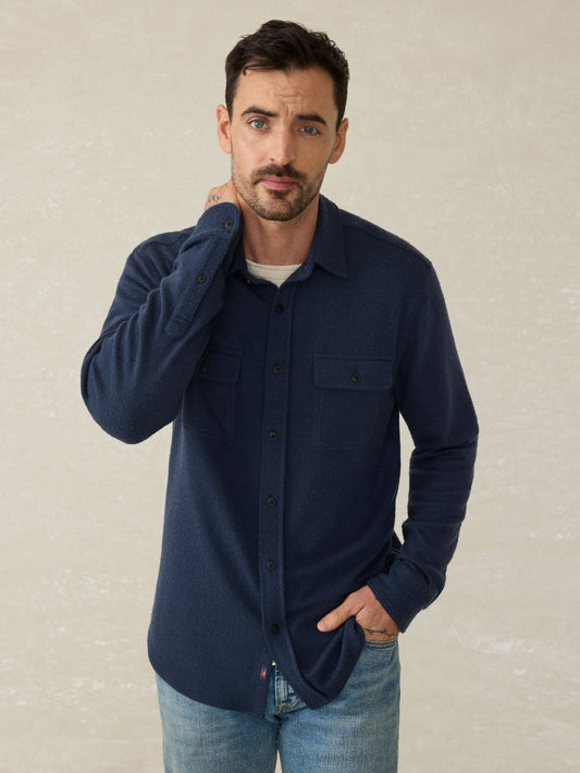 Legend™ Sweater Shirt - Brighton Navy Twill