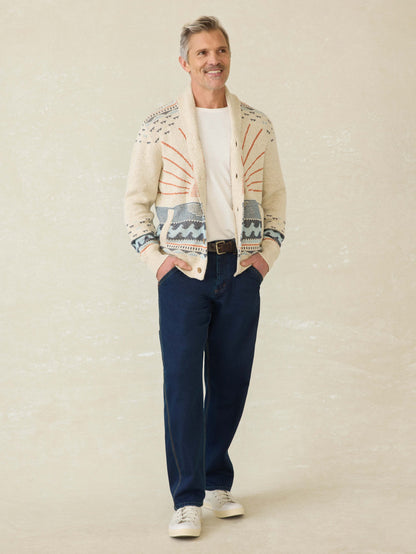 Cardigan Sweater - Sand Island