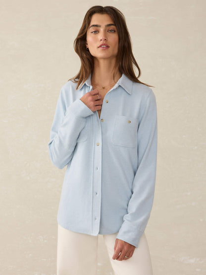 Legend™ Sweater Shirt - Ice Blue Twill