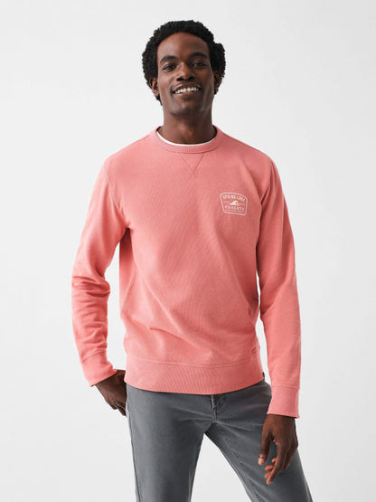 Spl Ls Terry Crewneck - Faded Flag
