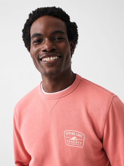 Spl Ls Terry Crewneck - Faded Flag