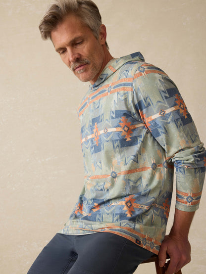 Doug Good Feather Shorelite UPF Hoodie - Daybreak Star Nation