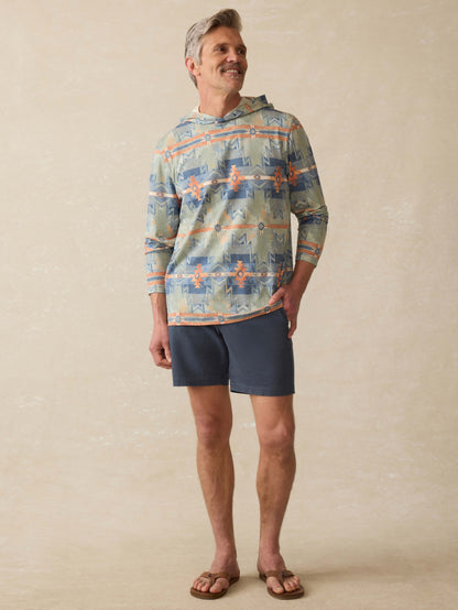 Doug Good Feather Shorelite UPF Hoodie - Daybreak Star Nation