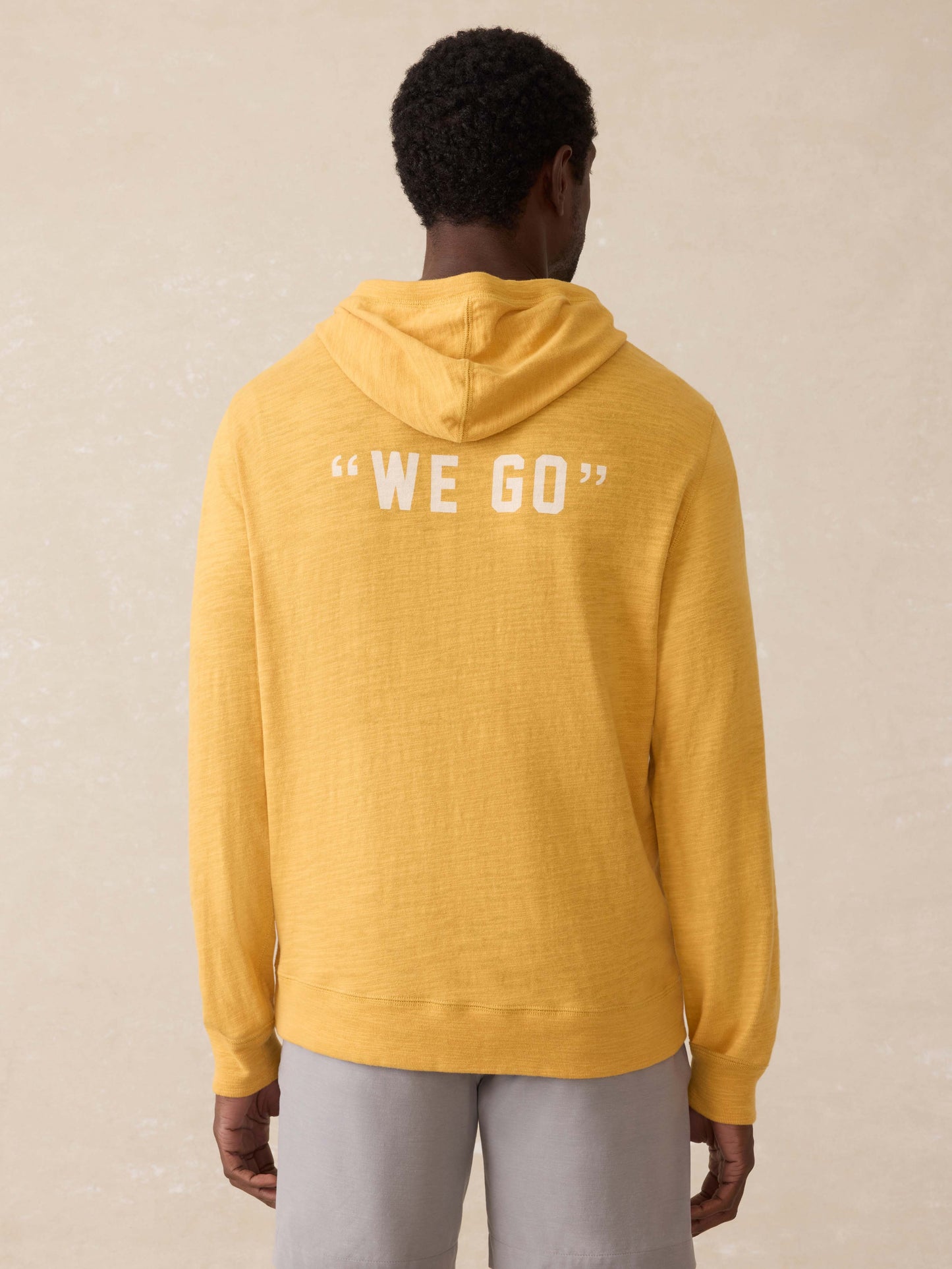 Surf Ghana Sunwashed Slub Hoodie - Tuscan Sun