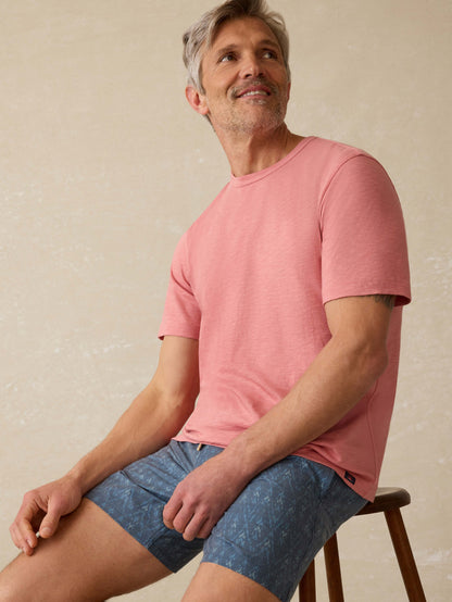 Biarritz Boardshort - Atlantic Waves Ikat