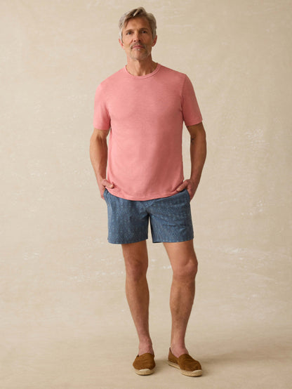 Biarritz Boardshort - Atlantic Waves Ikat