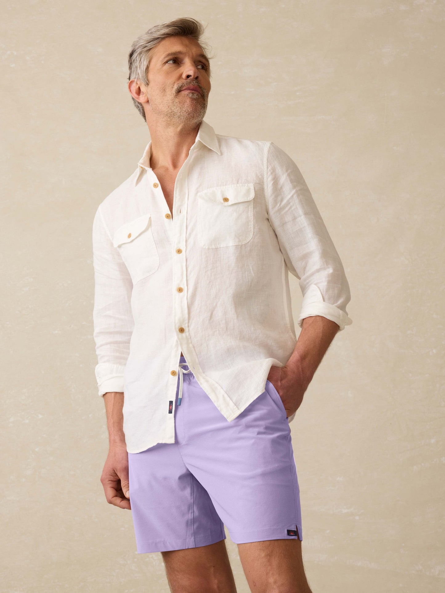 Shorelite Lined Trunk (7") - Seaside Iris