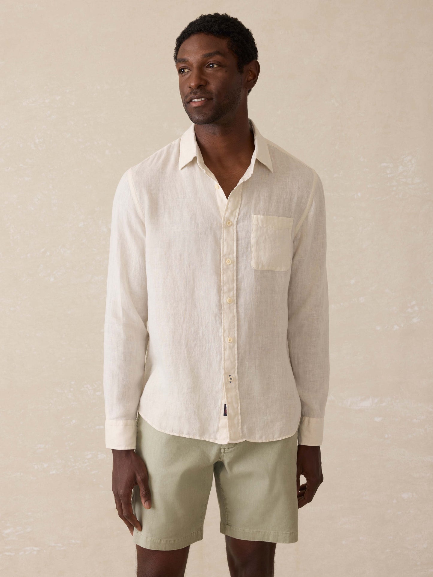 Laguna Linen Shirt - Stone Harbor