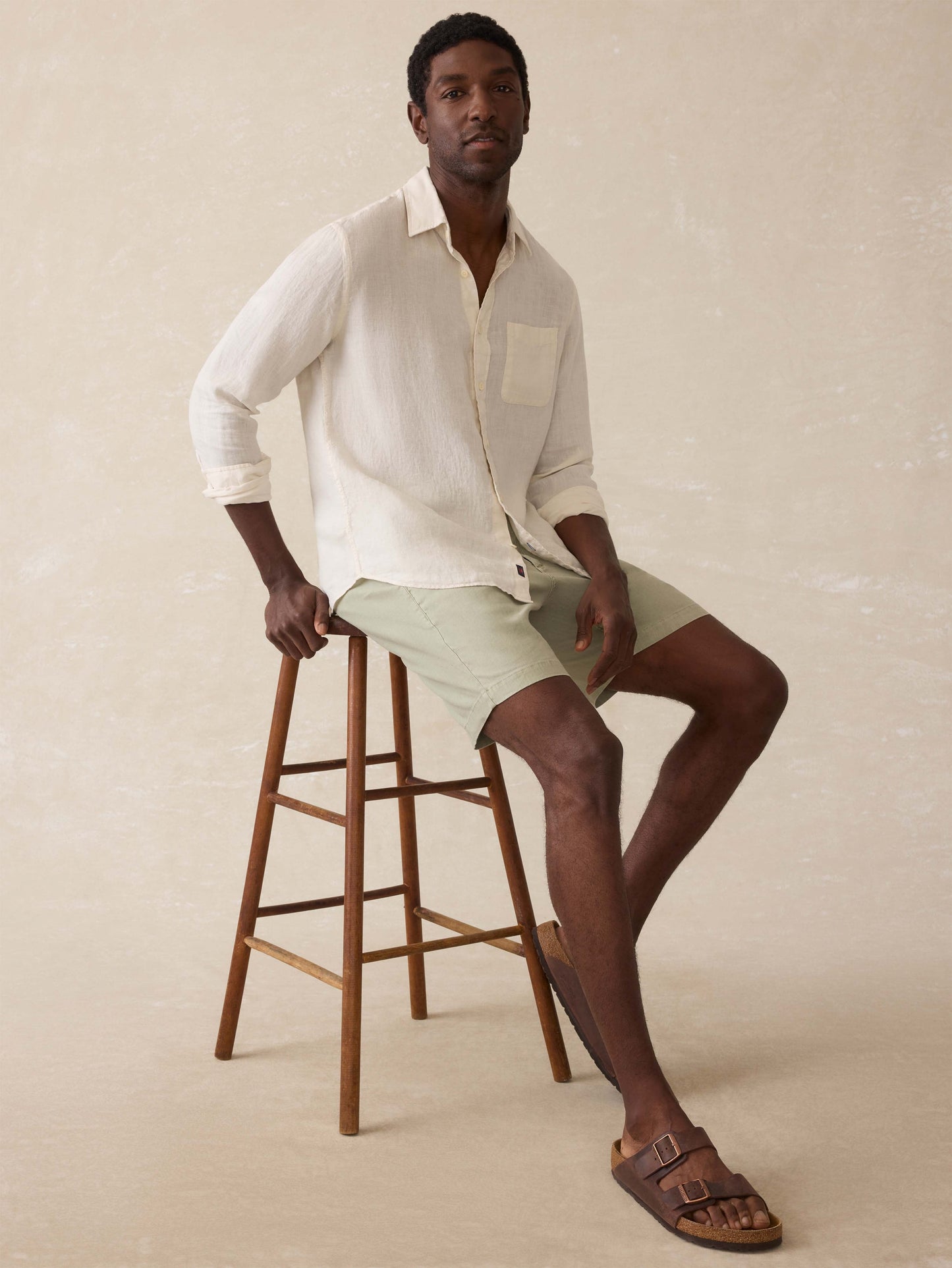 Laguna Linen Shirt - Stone Harbor