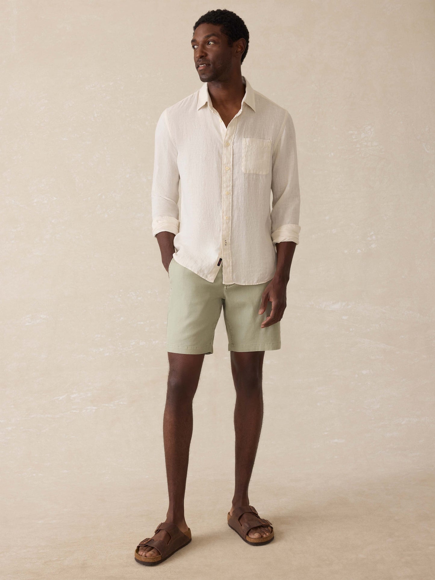 Laguna Linen Shirt - Stone Harbor