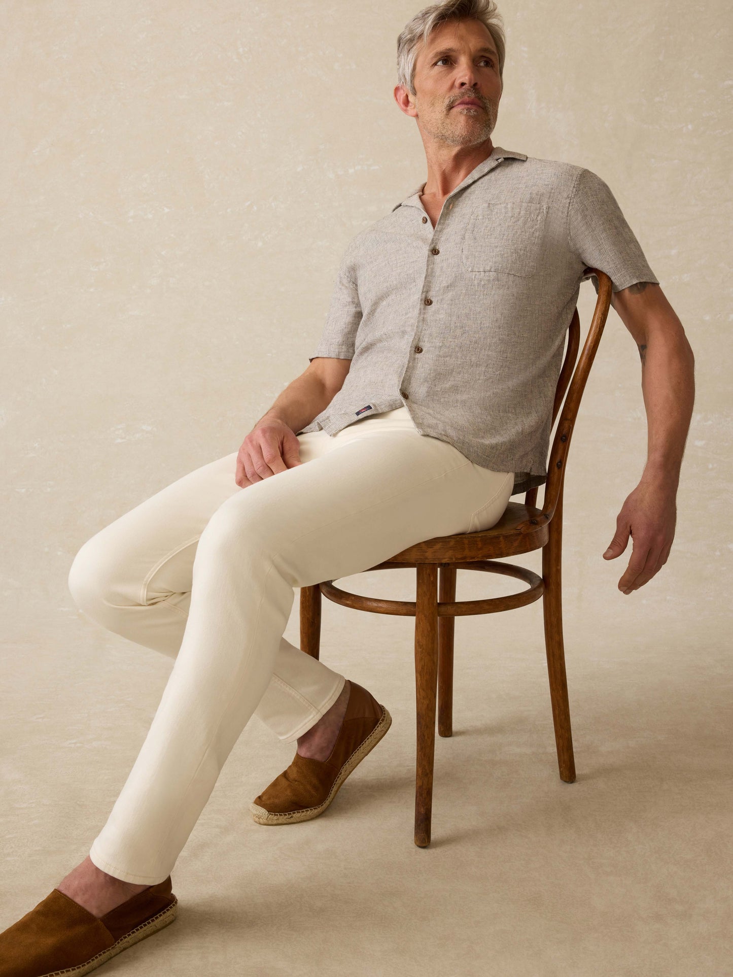 Short-Sleeve Breeze Camp Shirt - Stone Coast