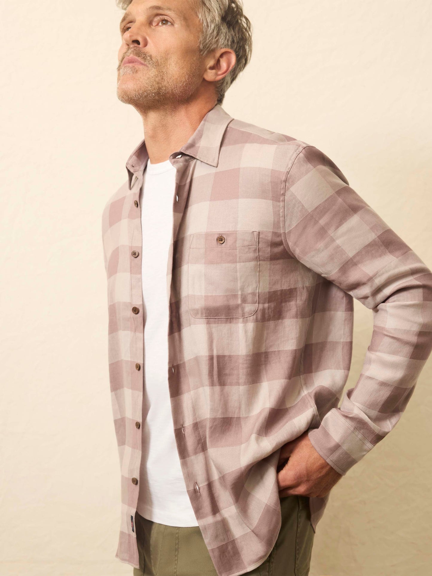 Long-Sleeve Breeze Shirt - Brown Rock Buffalo