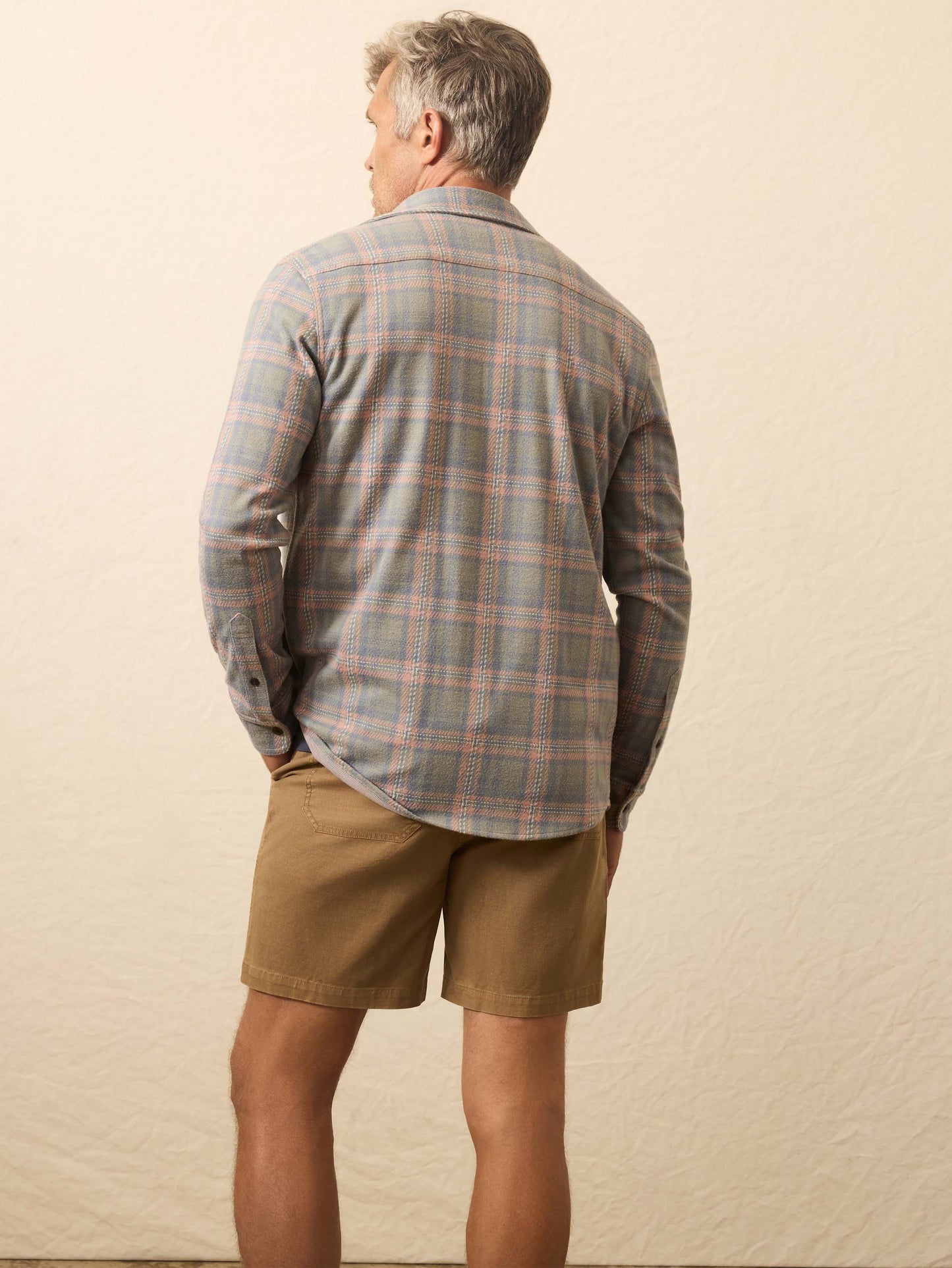 Legend™ Sweater Shirt (Double Pocket) - Forest Rose Plaid