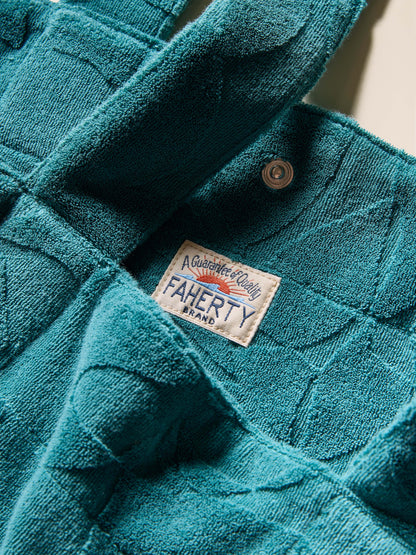 Towel Terry Tote - Emerald