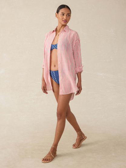 Haze Coverup - Rose Watercolor Stripe
