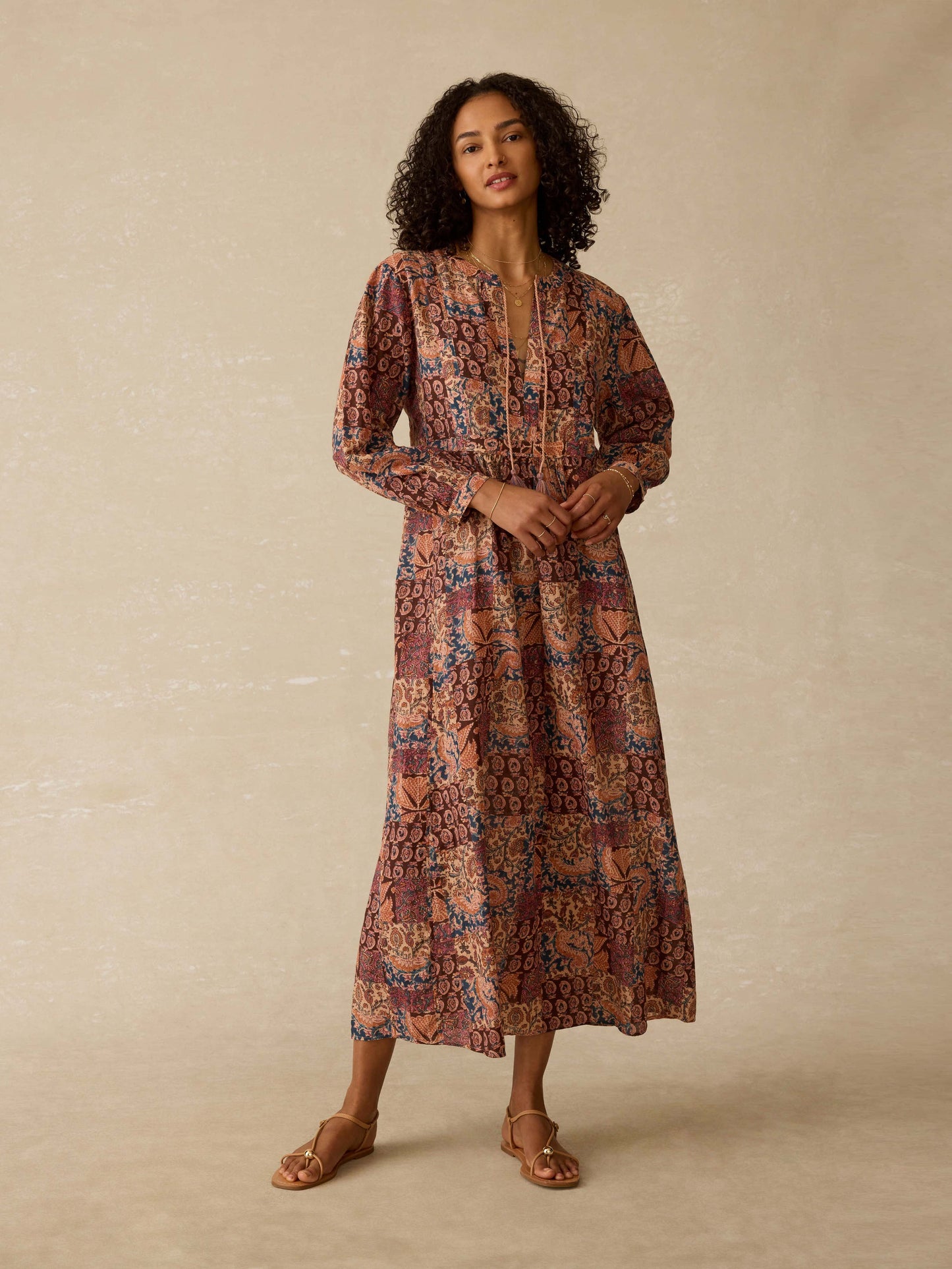 Sandy Cove Coverup - Madeira Patchwork