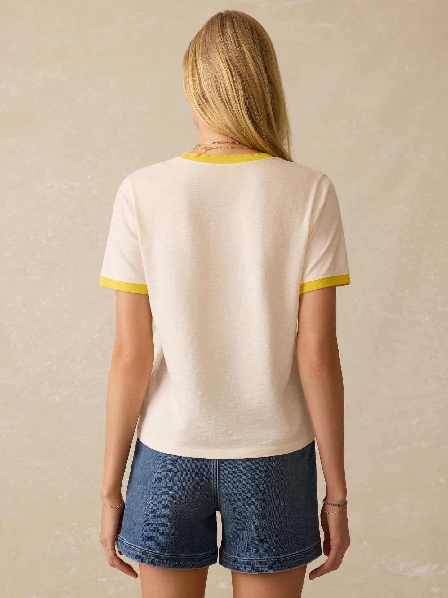Sunwashed Essential Tee - Passion Fruit