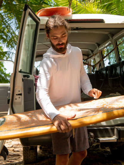 Shorelite UPF Hoodie - Pure White